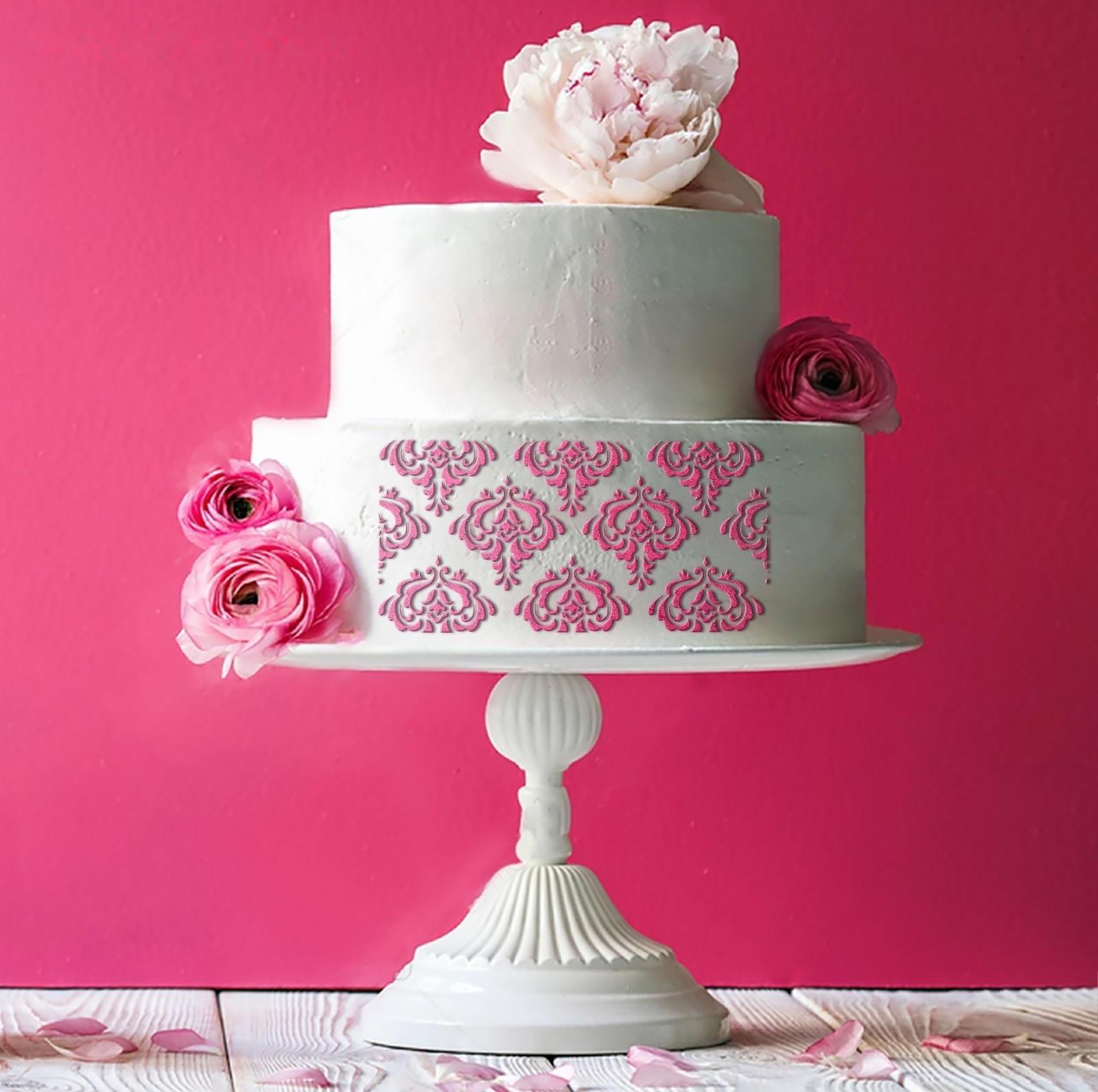 Трафарет для выпечки и нанесения айсинга «Барокко», 23×10 см