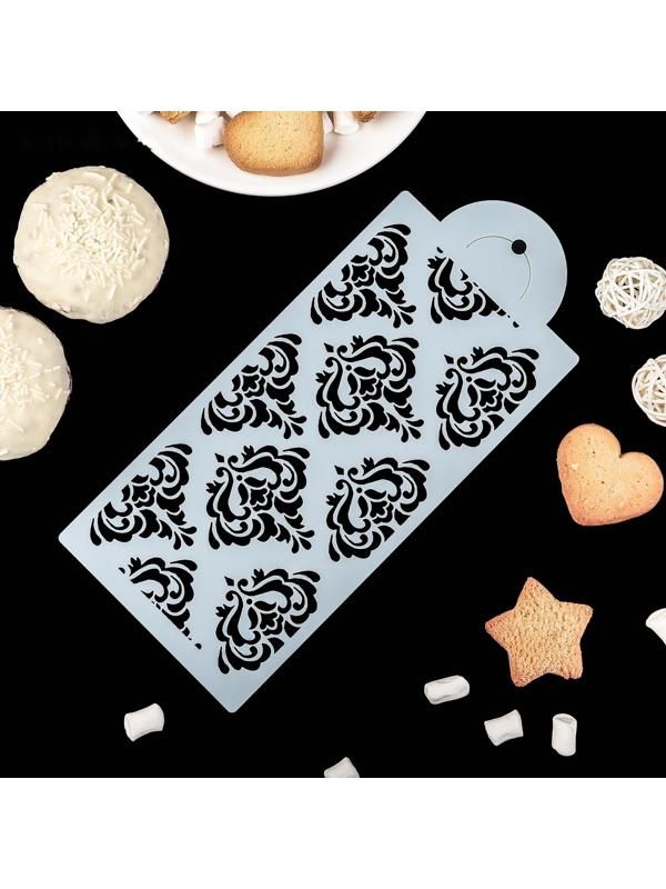 Трафарет для выпечки и нанесения айсинга «Барокко», 23×10 см