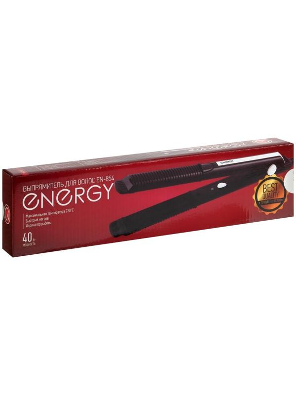 Выпрямитель ENERGY EN-854, 40 Вт, алюминиевое покрытие, 22х100 мм, до 220°С, черный