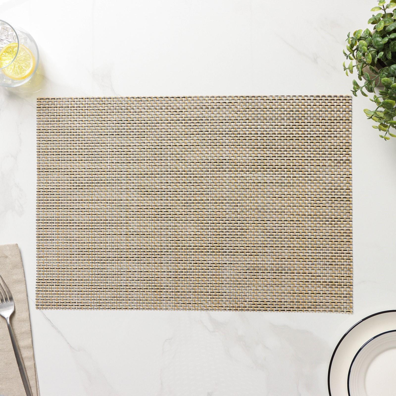 Салфетка сервировочная на стол «Классика», 45×30 см, цвет серый