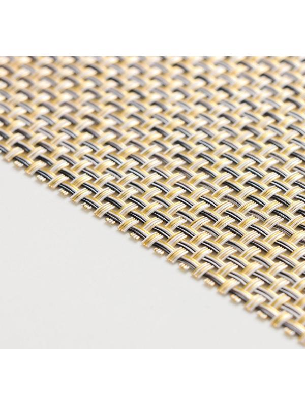 Салфетка сервировочная на стол «Классика», 45×30 см, цвет серый