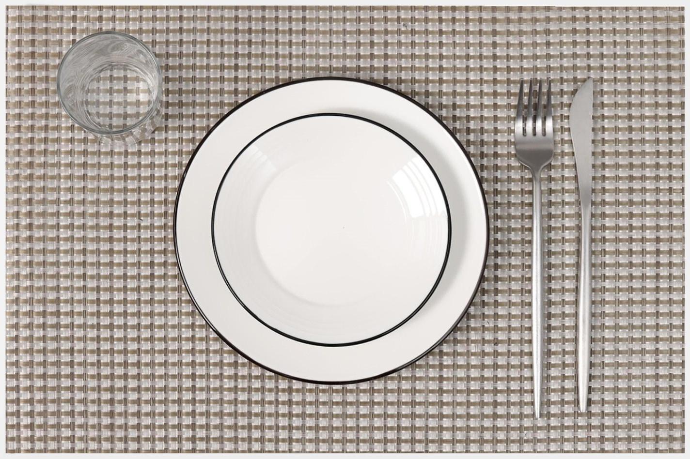 Салфетка сервировочная на стол «Шахматы», 45×30 см, цвет коричневый, 1585655