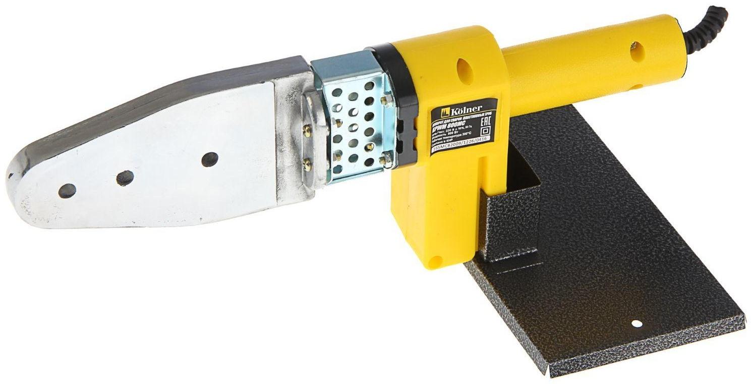 Аппарат для пластиковых труб Kolner KPWM 800 МC, 800 Вт, комплект насадок