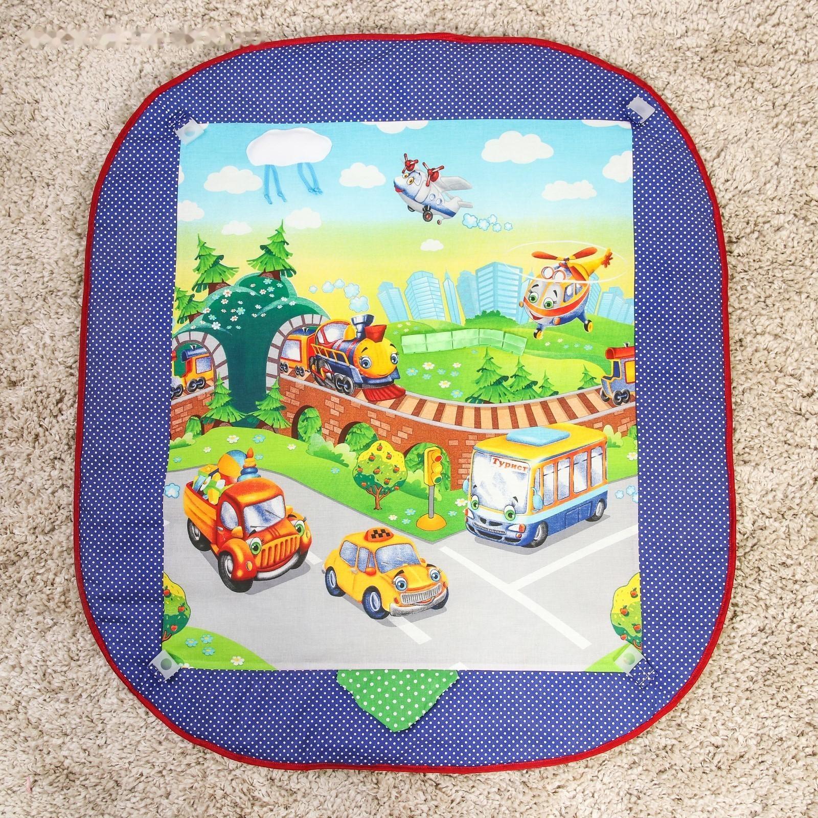 Развивающий коврик «Веселый парк», с дугами, виды МИКС, р-р 100×87х0,5 см.