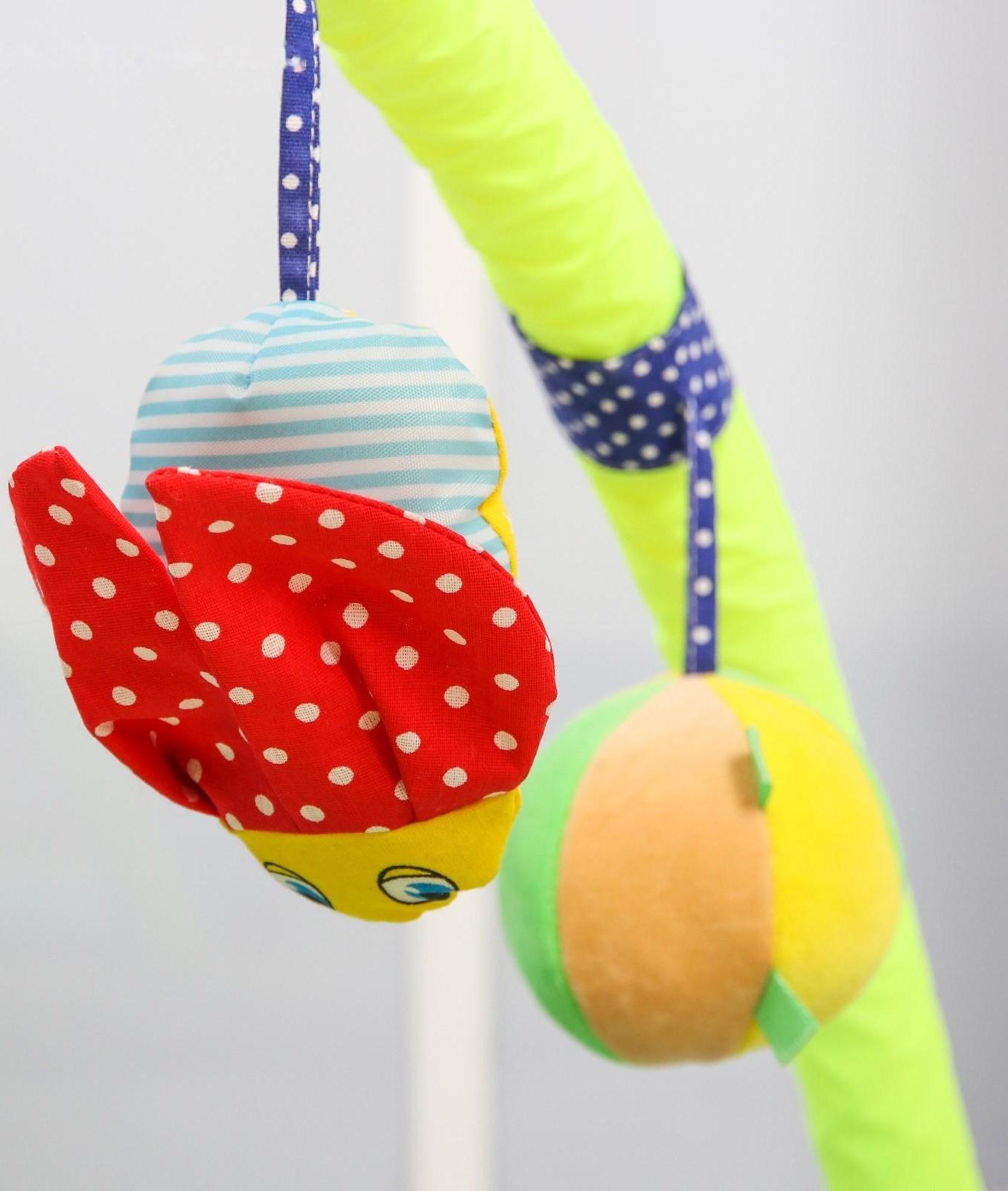 Развивающий коврик «Веселый парк», с дугами, виды МИКС, р-р 100×87х0,5 см.