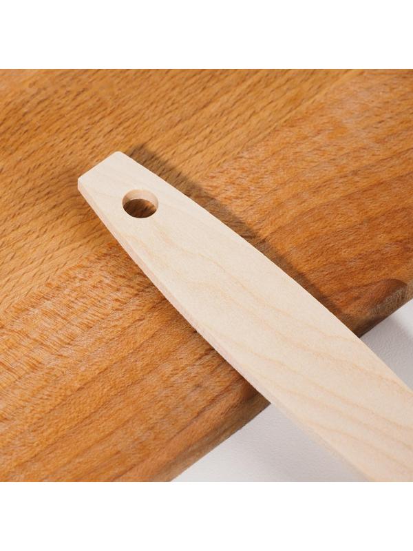 Лопатка деревянная 245х45х4 мм 