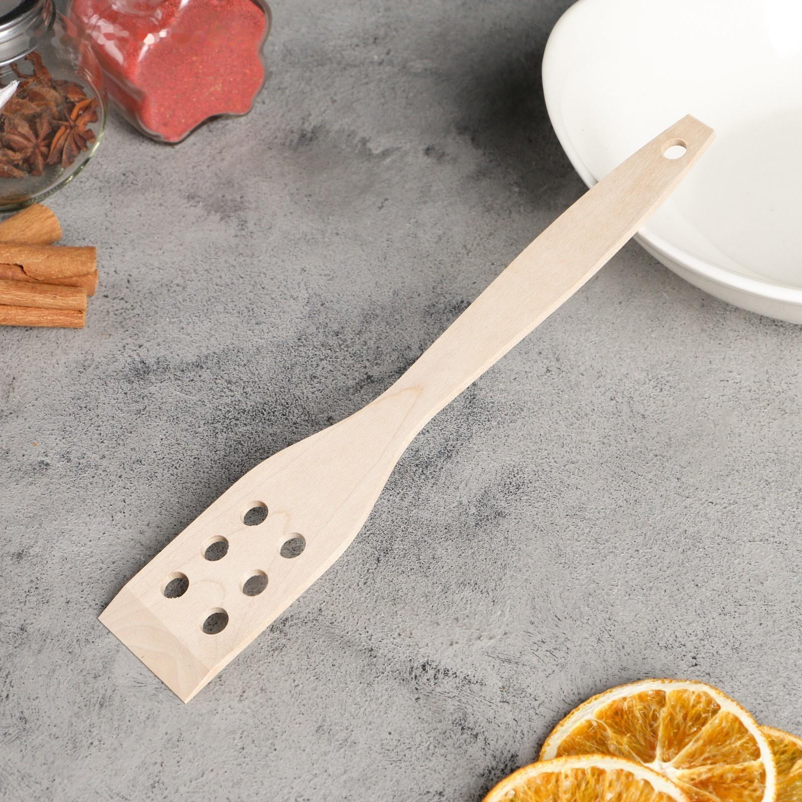 Лопатка деревянная 245х45х4 мм 