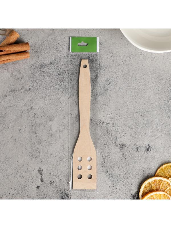 Лопатка деревянная 245х45х4 мм 