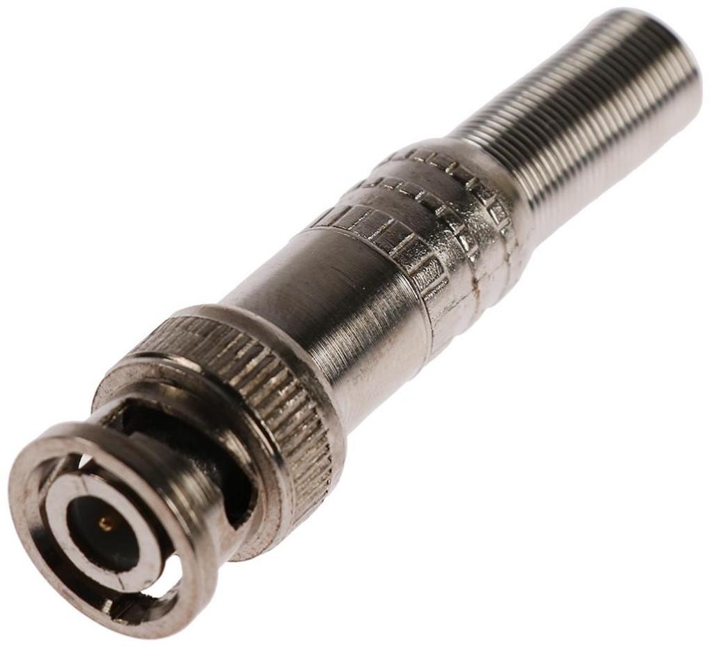 Штекер разъем BNC RG-51, под винт, с пружиной микс