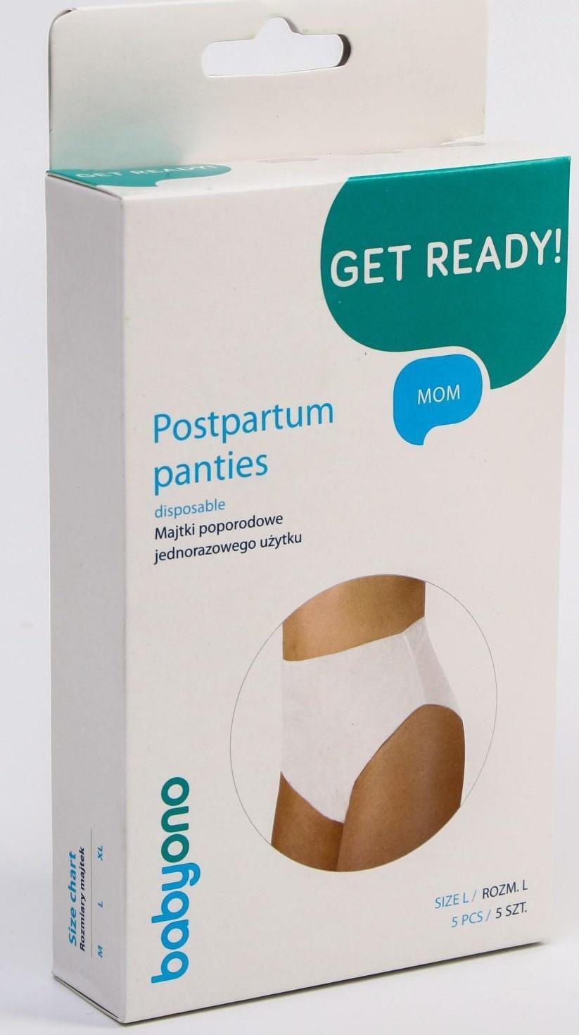 Трусы послеродовые, одноразовые, 5 шт., размер L