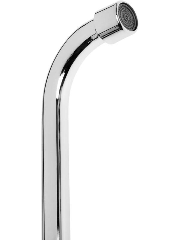 Cмеситель для ванны Accoona A7377, двухрычажный, излив 300 мм, хром