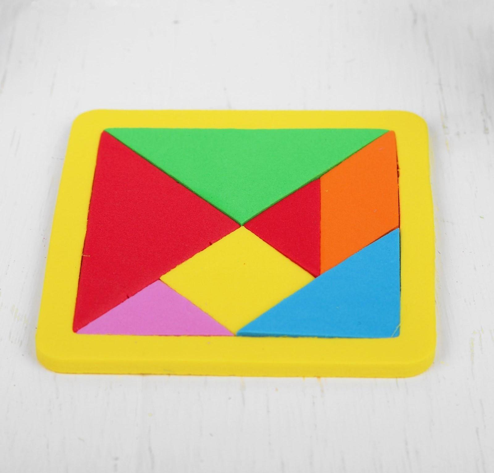 Головоломка «Танграм» 9 ×9 см, МИКС