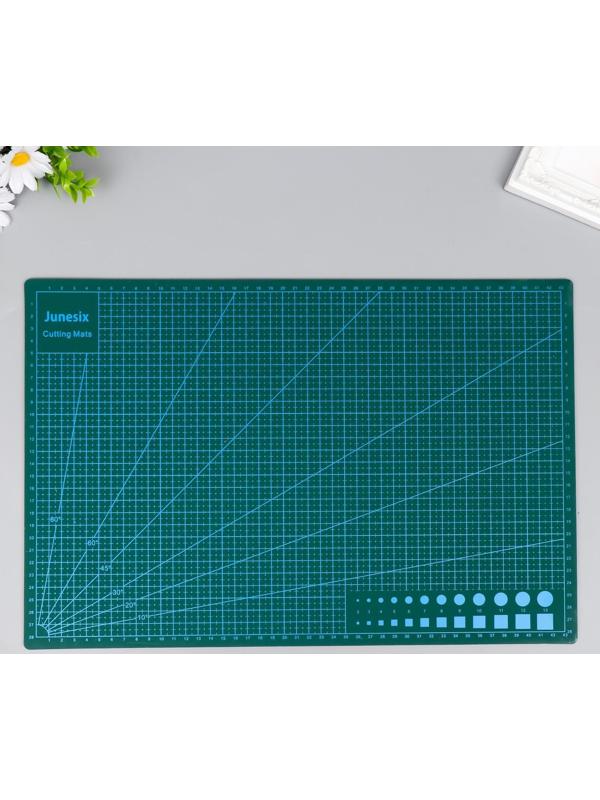 Резиновый мат для творчества формат А3 45х30 см толщина 3 мм