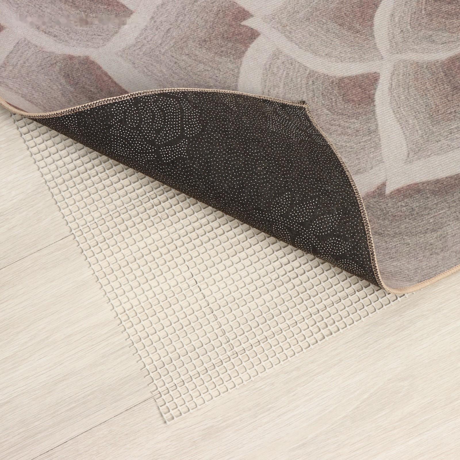 Подложка под ковёр противоскользящая Доляна, 45×90 см, цвет белый