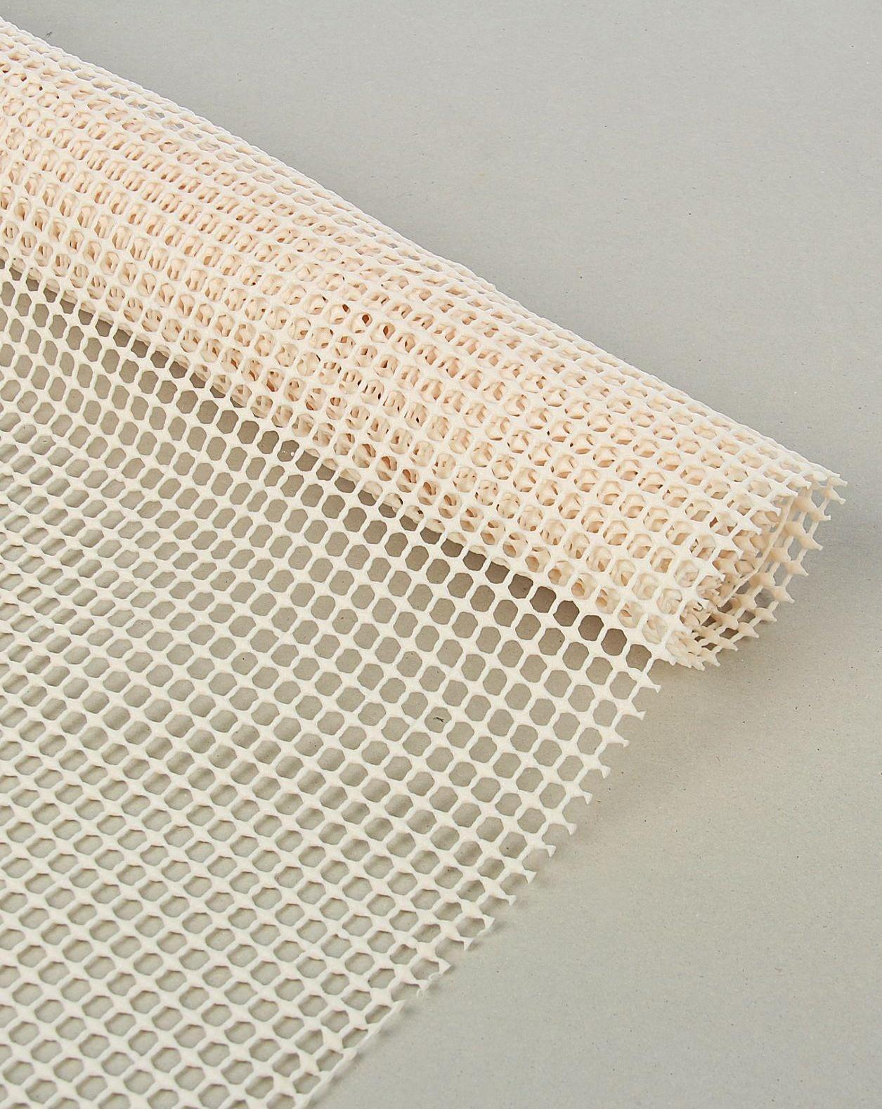 Подложка под ковёр противоскользящая Доляна, 45×90 см, цвет белый