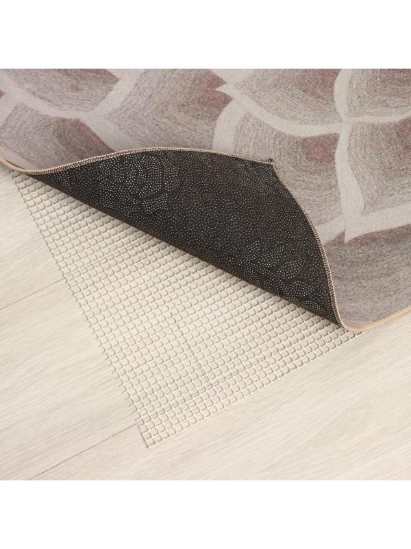 Подложка под ковёр противоскользящая Доляна, 45×90 см, цвет белый