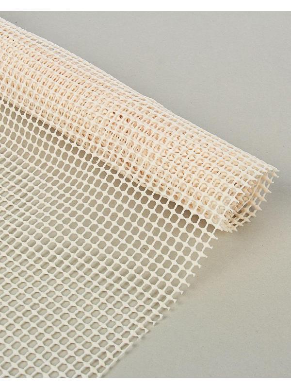 Подложка под ковёр противоскользящая Доляна, 45×90 см, цвет белый