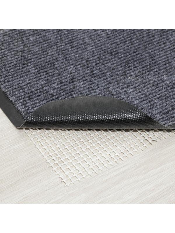 Подложка под ковёр противоскользящая Доляна, 45×120 см, цвет белый