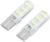 Автолампа светодиодная TORSO, T10 W5W, 12 В, 3 Вт, 6 SMD-5630, свет белый, набор 2 шт