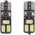 Автолампа светодиодная TORSO T10 W5W, 12 В, 6 SMD-5630, 3 Вт, с обманкой, набор 2 шт