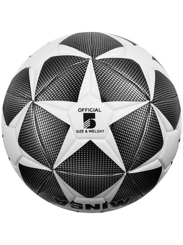 Мяч футбольный Minsa, TPU, машинная сшивка, 12 панелей, размер 5