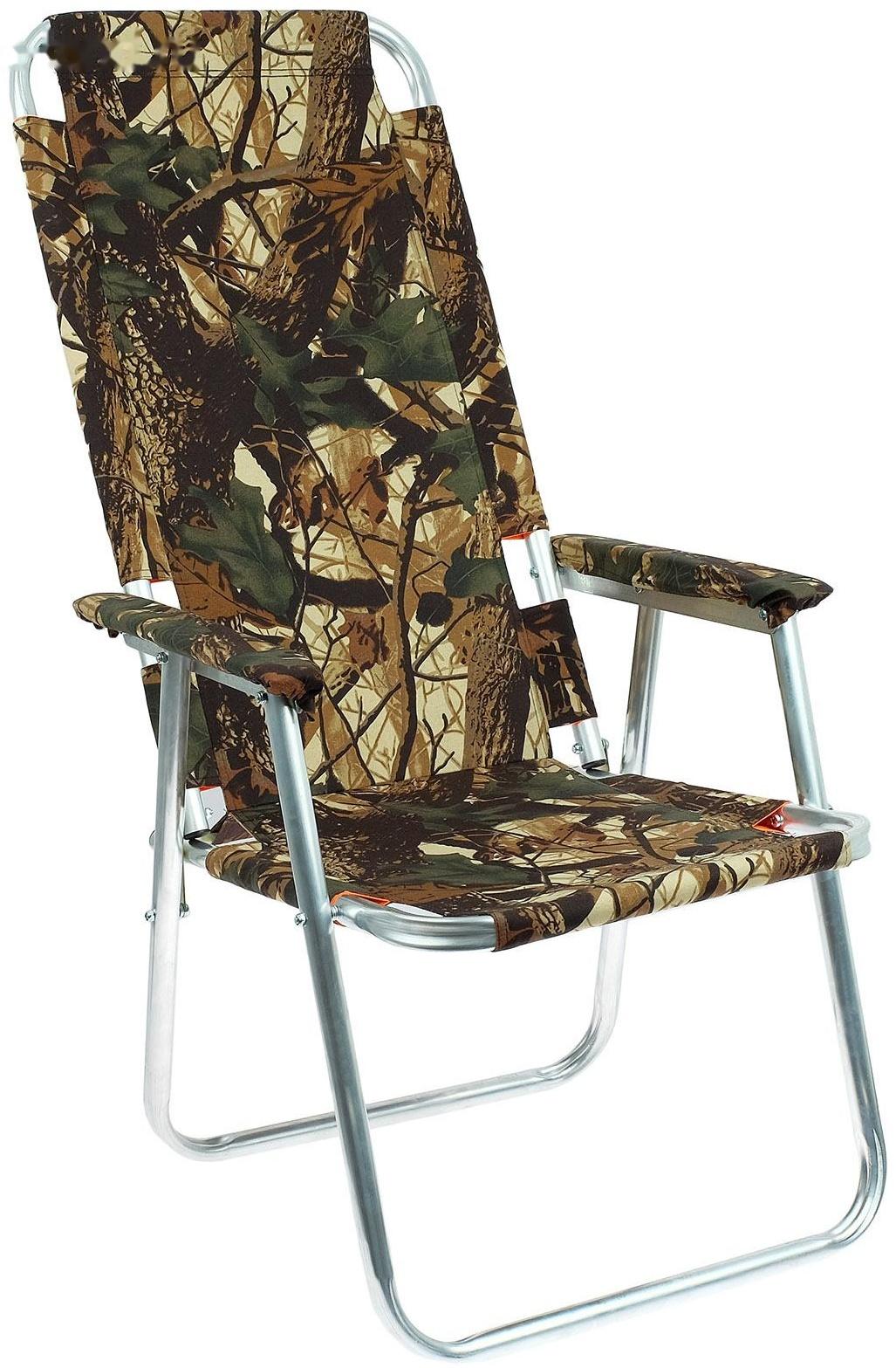 Кресло-шезлонг №3 «Медведь», до 120 кг, цвета микс