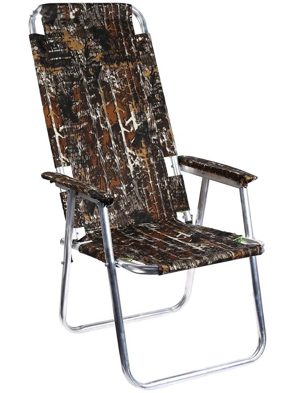 Кресло-шезлонг №3 «Медведь», до 120 кг, цвета микс