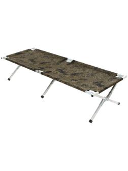 Раскладушка складная «Медведь», размер 190 х 65 х 40 см, цвета микс