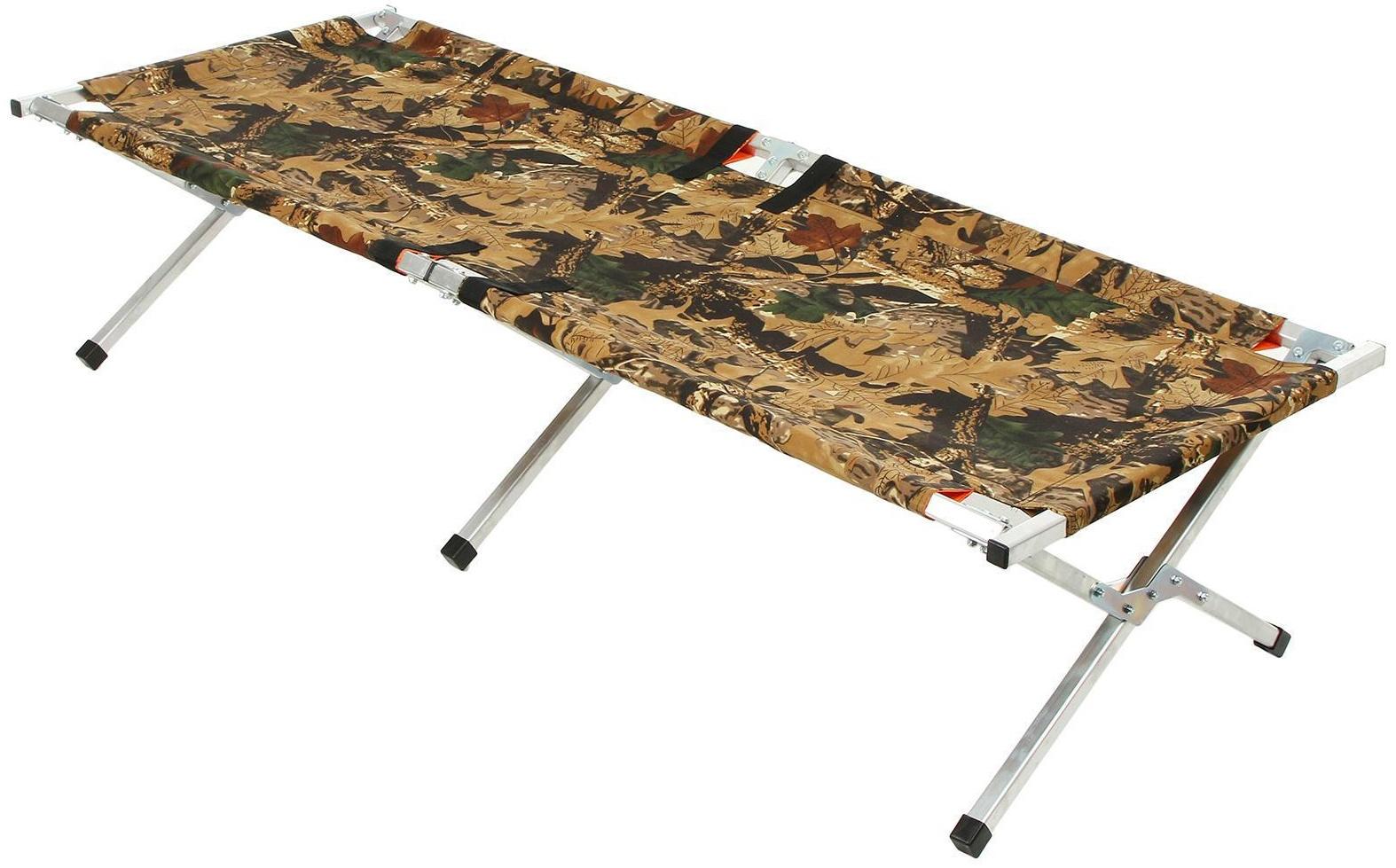 Раскладушка складная «Медведь», размер 180 х 65 х 40 см, цвета микс