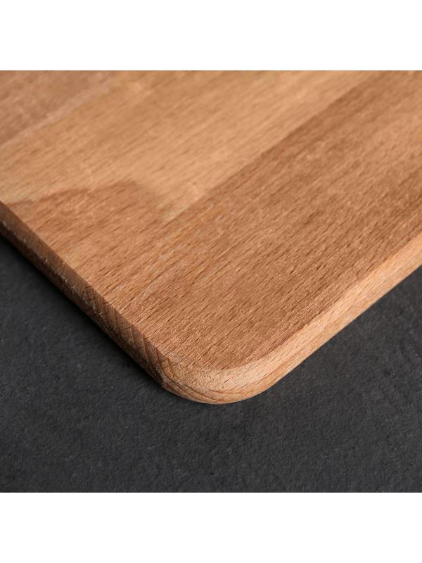 Доскa рaзделочнaя Премиум «Прямоугольнaя», 35×24,5×1,8 см, бук