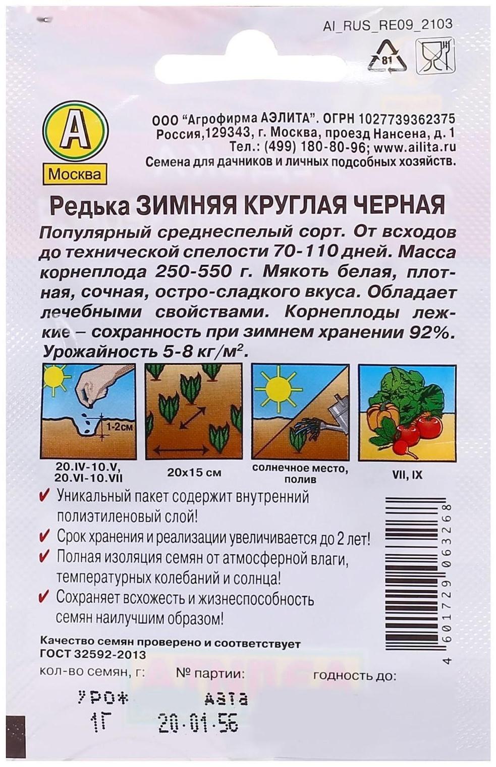 Семена Редька 