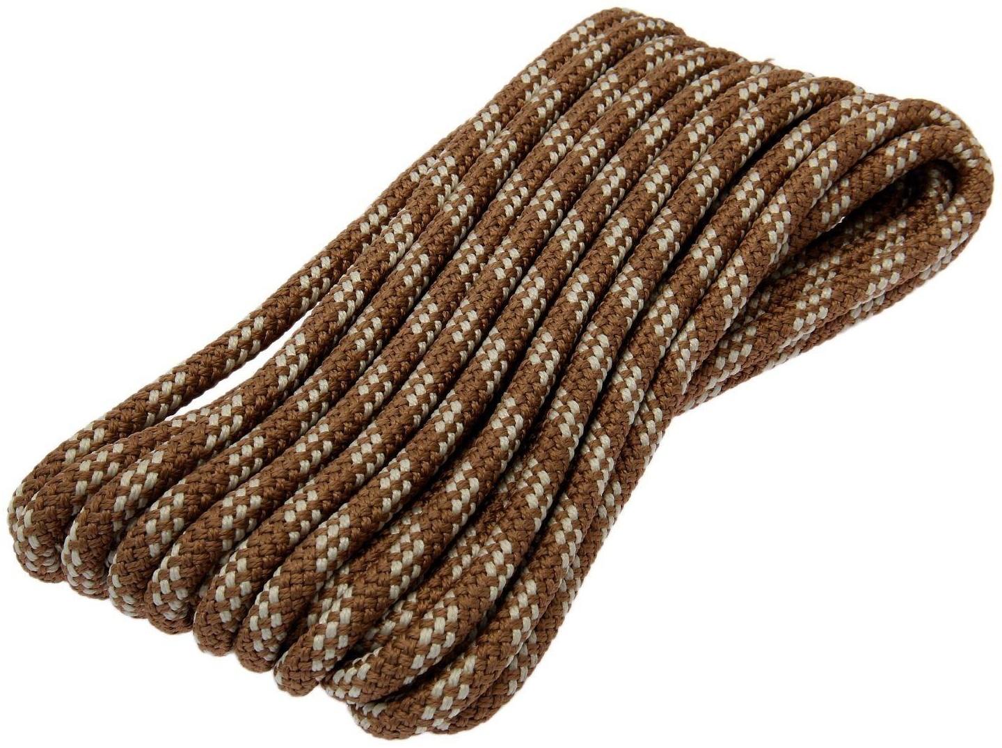Шнур плетёный 24-х прядный ПП, d=10 мм, 10 м, цвет МИКС