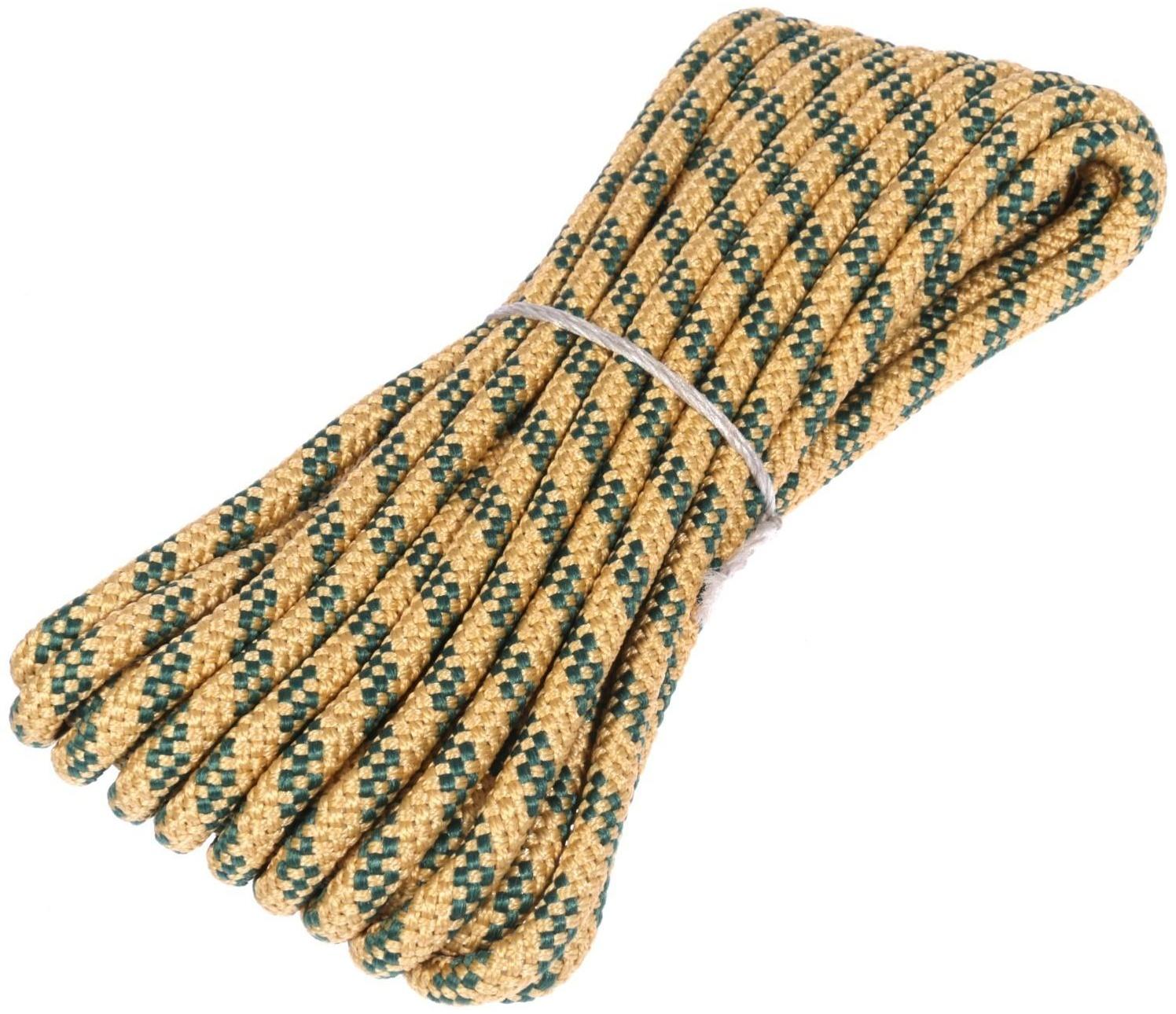 Шнур плетёный 24-х прядный ПП, d=10 мм, 10 м, цвет МИКС