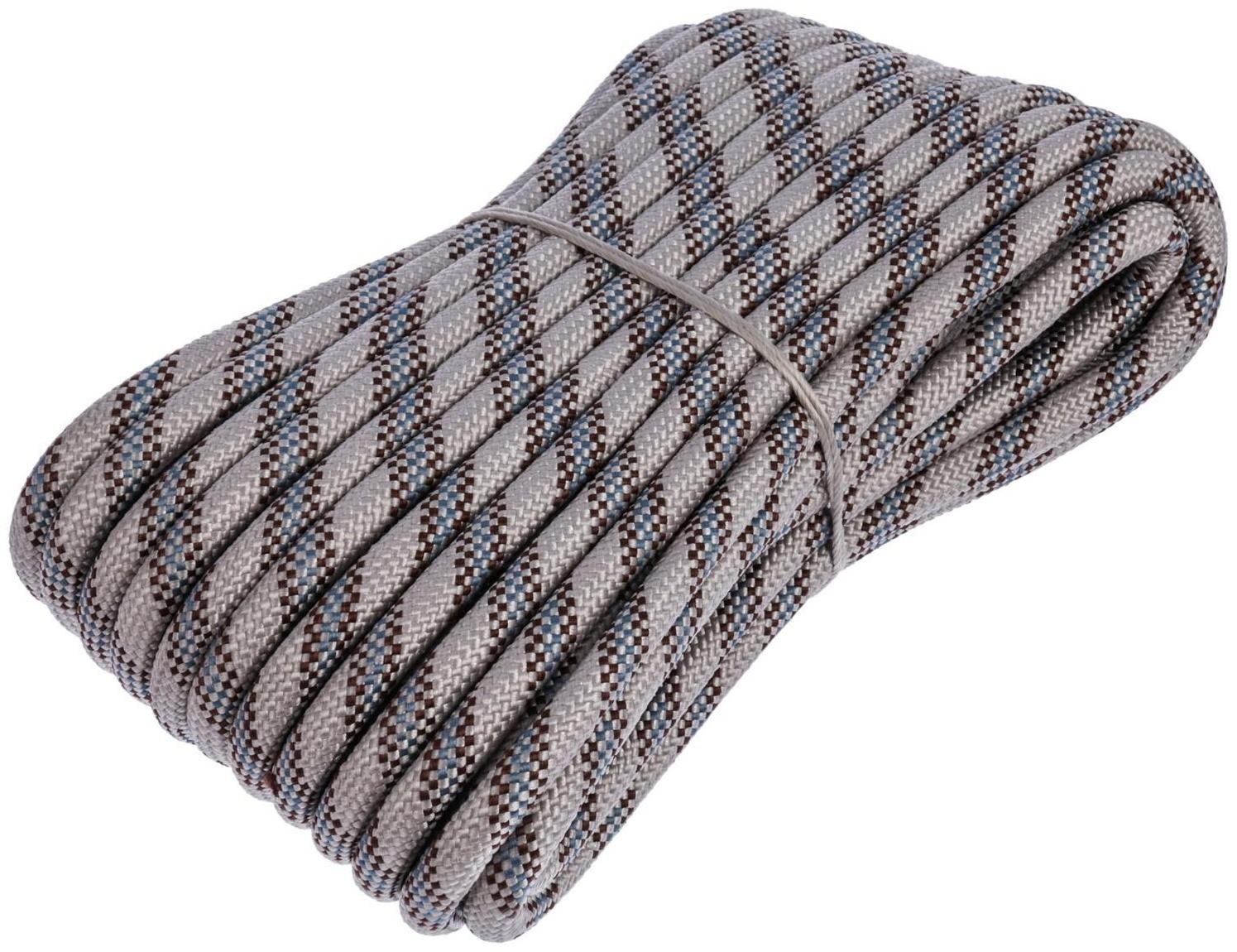 Шнур плетёный 24-х прядный ПП, d=12 мм, 20 м, цвет МИКС