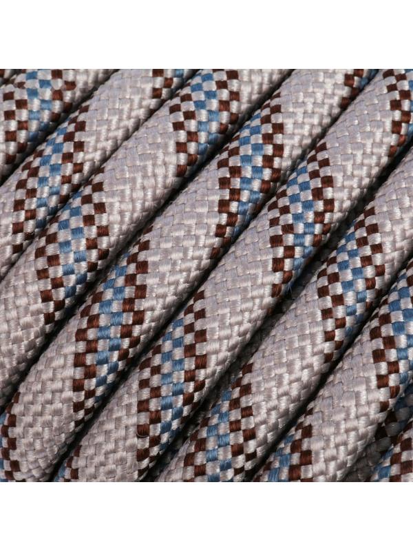 Шнур плетёный 24-х прядный ПП, d=12 мм, 20 м, цвет МИКС