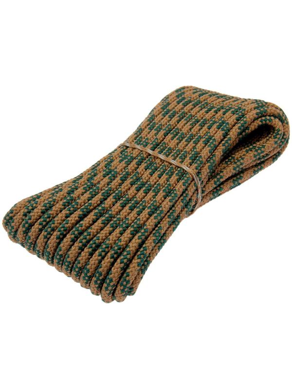 Шнур плетёный 24-х прядный ПП, d=8 мм, 20 м, цвет МИКС