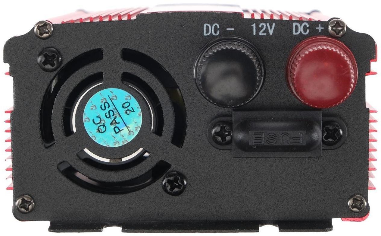 Преобразователь напряжения 12/220 В, 300 Вт, USB выход