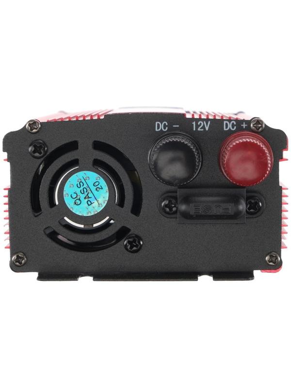 Преобразователь напряжения 12/220 В, 300 Вт, USB выход