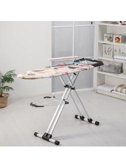 Доска гладильная Nika «Валенсия 1. Fashion», 123,5×46 см, регулируемая высота до 100 см