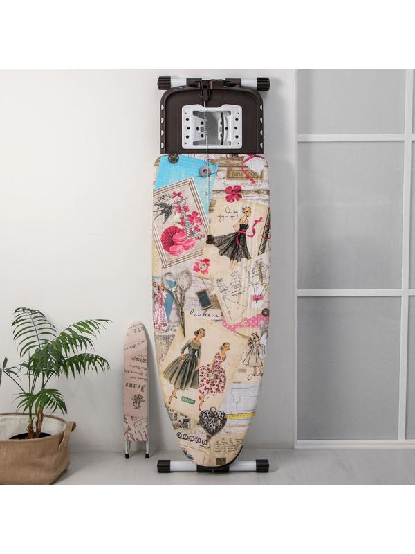 Доска гладильная Nika «Валенсия 1. Fashion», 123,5×46 см, регулируемая высота до 100 см