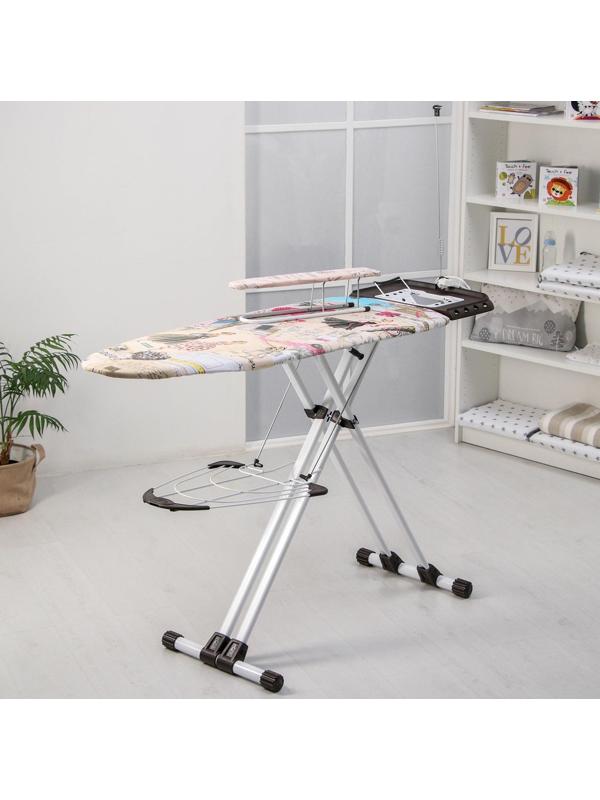 Доска гладильная Nika «Валенсия 1. Fashion», 123,5×46 см, регулируемая высота до 100 см