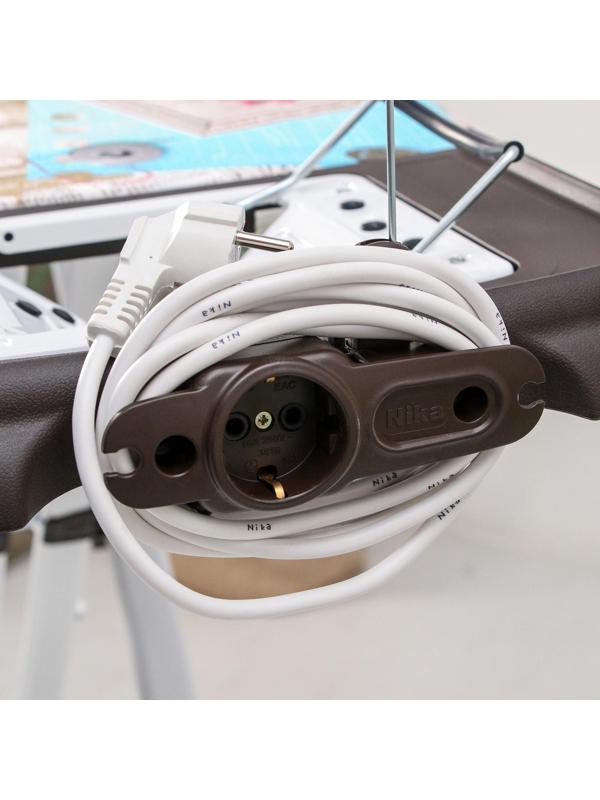 Доска гладильная Nika «Валенсия 1. Fashion», 123,5×46 см, регулируемая высота до 100 см