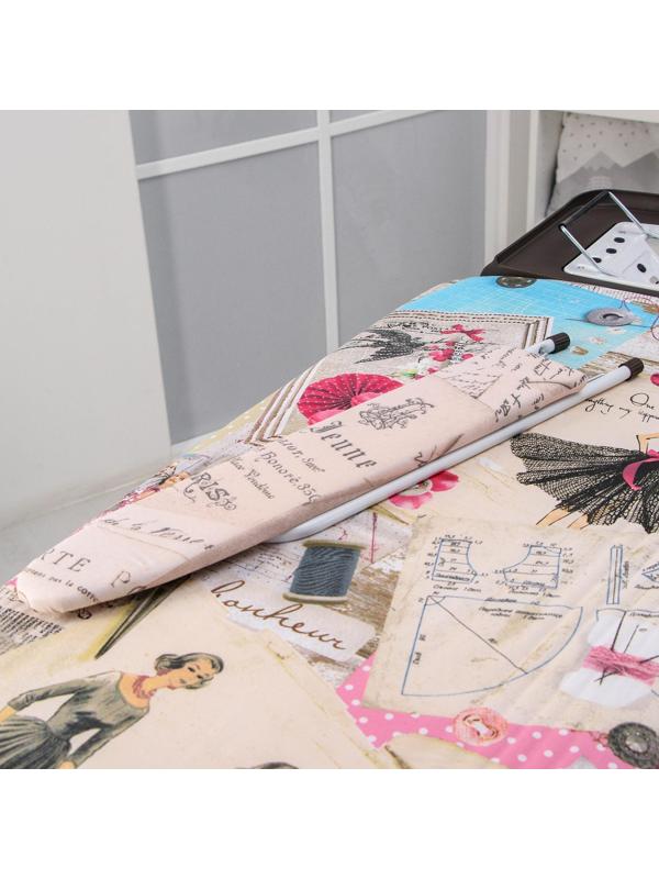 Доска гладильная Nika «Валенсия 1. Fashion», 123,5×46 см, регулируемая высота до 100 см