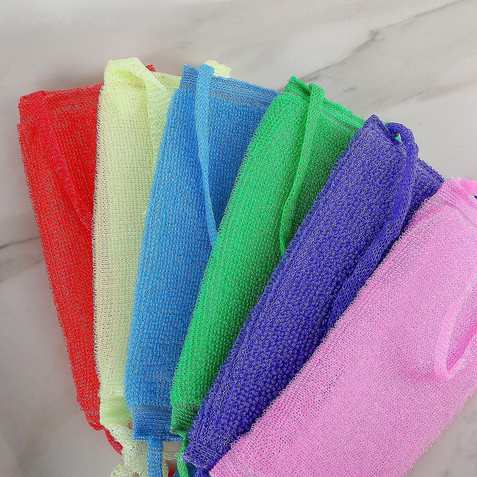 Мочалка для тела Доляна «Банная», 30×11 см, цвет МИКС