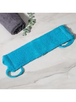 Мочалка для тела Доляна «Банный пояс», 45,5×11 см, цвет МИКС