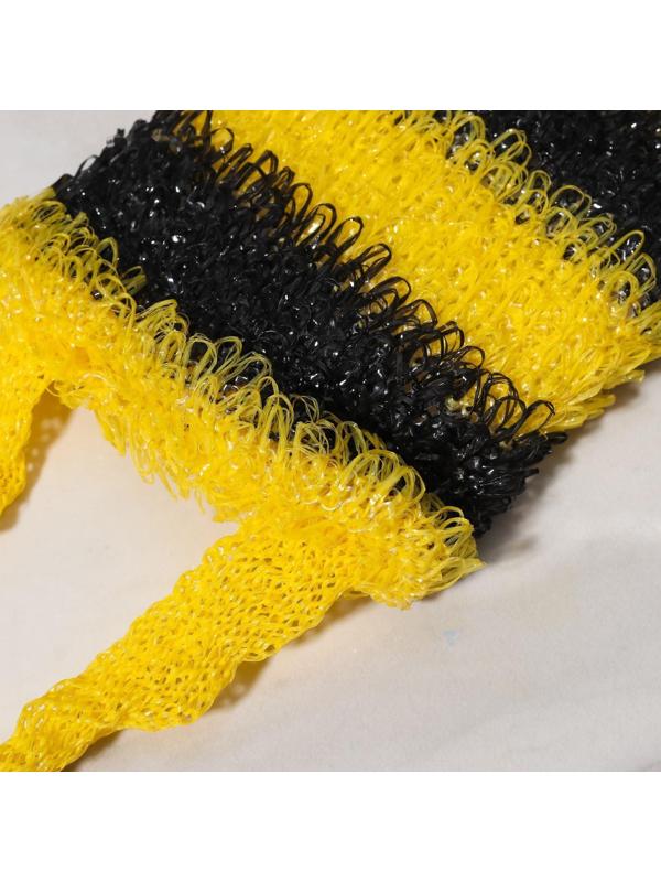 Мочалка для тела Доляна «Пчёлка», 12×45 см