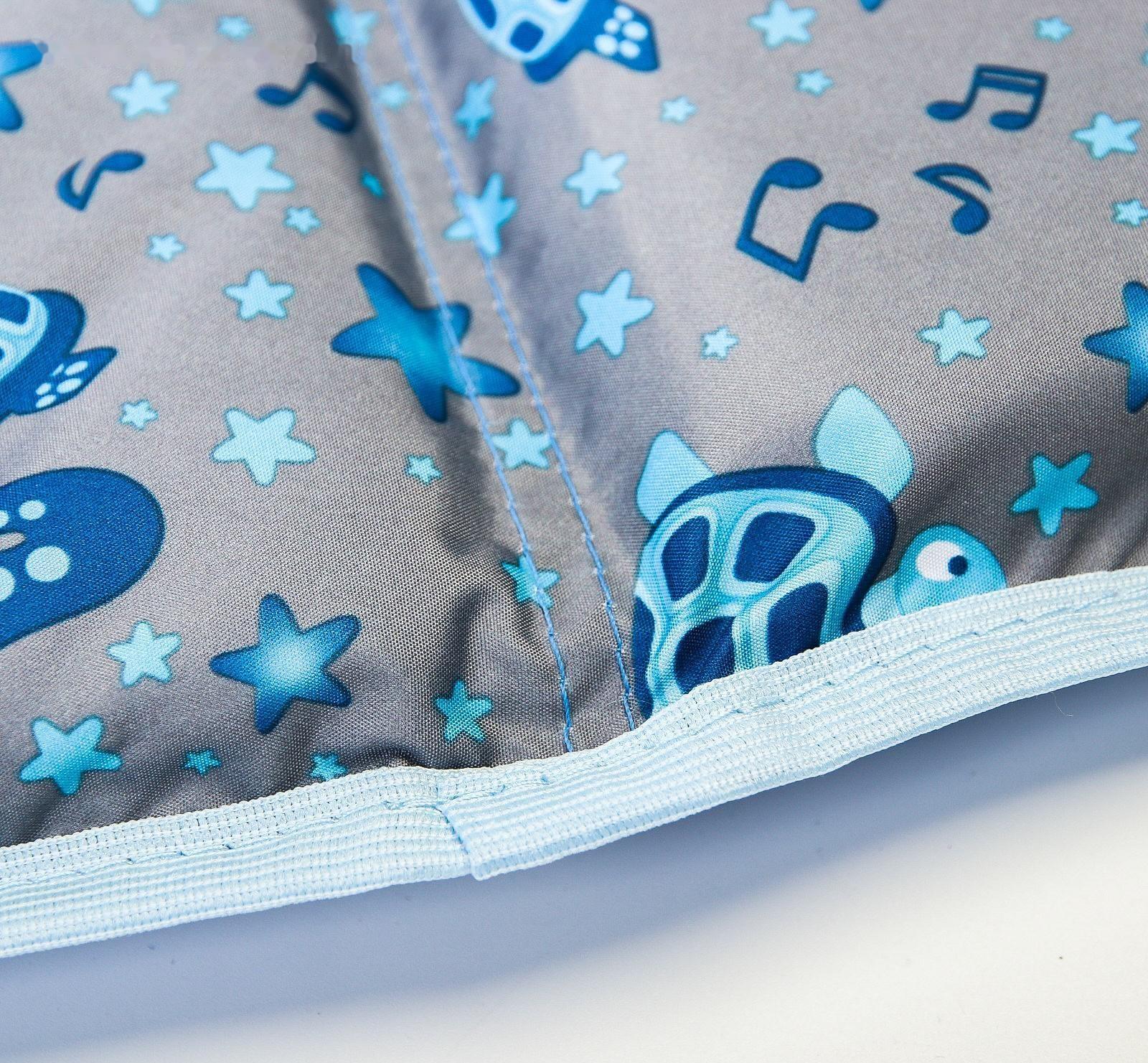 Матрасик для пеленального столика/комода, 80х67, голубой МИКС