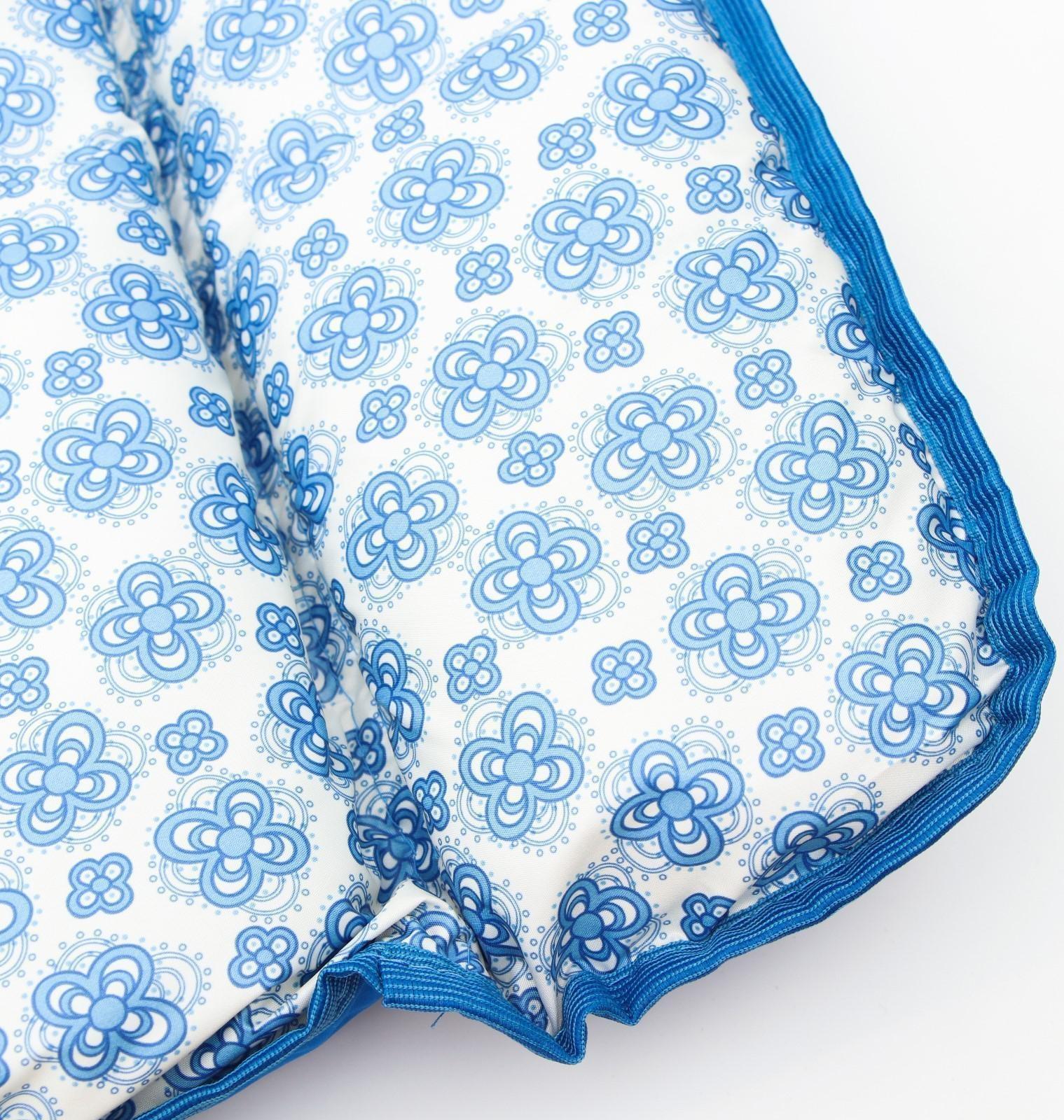 Матрасик для пеленального столика/комода, 80х67, голубой МИКС