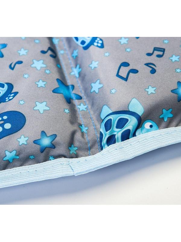 Матрасик для пеленального столика/комода, 80х67, голубой МИКС