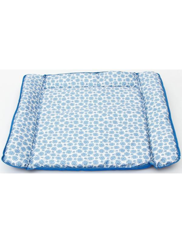 Матрасик для пеленального столика/комода, 80х67, голубой МИКС